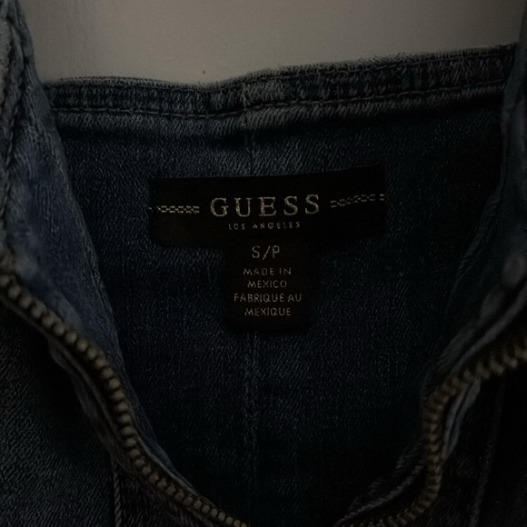 Guess overalls belt tie front with half zipper. Worn a few times - Picture 2 of 5